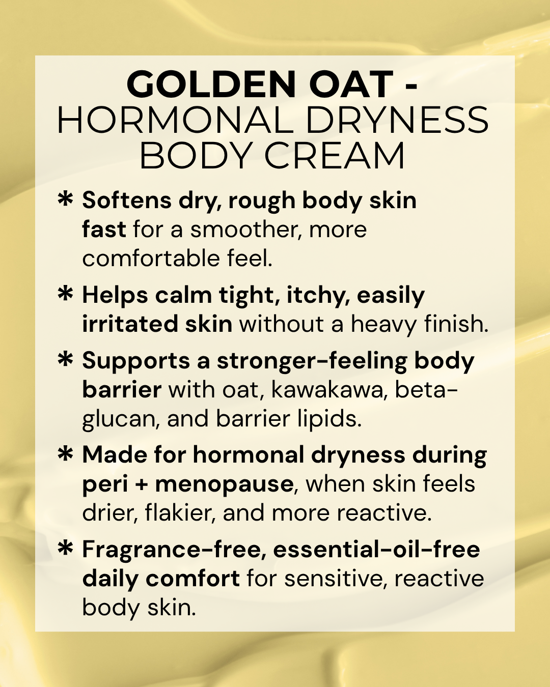 Menopause Face + Body Comfort Set