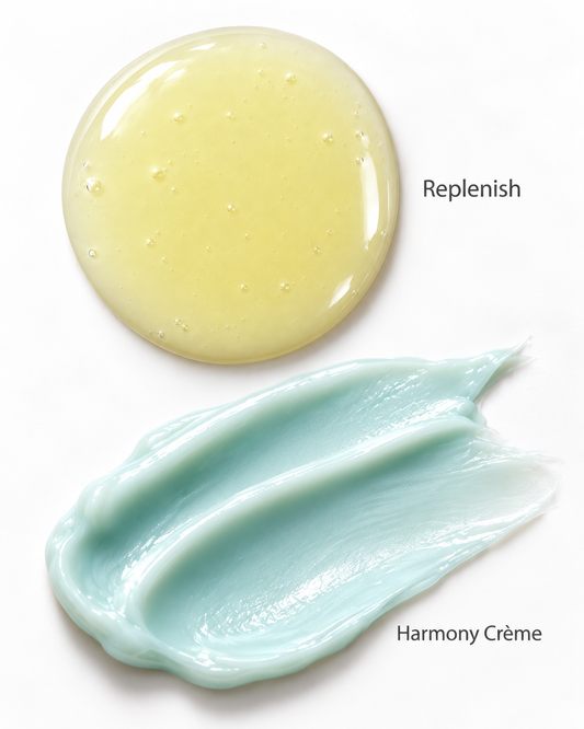 My Skin Changed Routine - Replenish + Harmony Crème