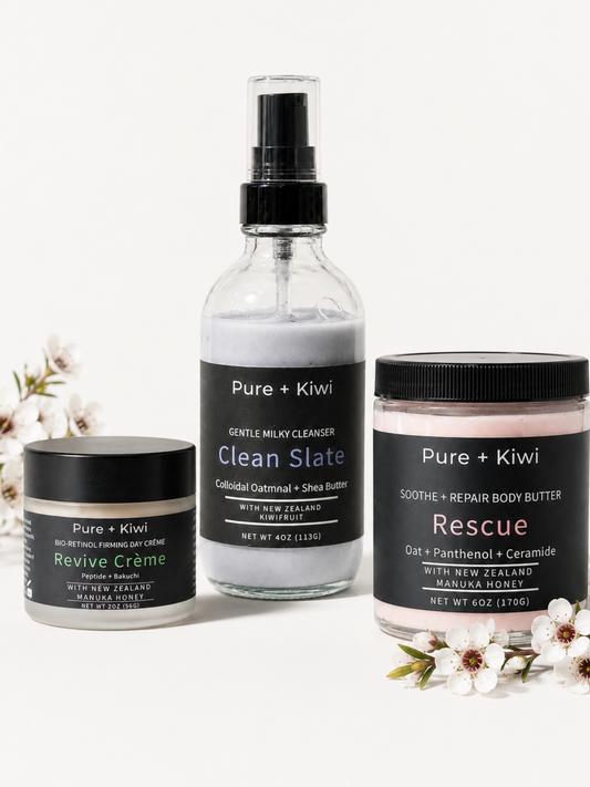 Sensitive Skin Starter Set (Cleanse + Moisturize + Soothe)