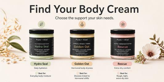 Find Your Body Cream: Hydra Seal vs Rescue vs Golden Oat