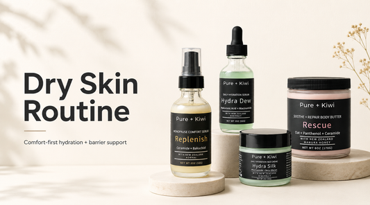 Dry, tight skin doesn’t always need more.