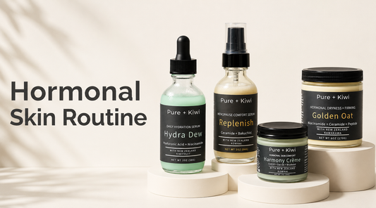 Hormonal skin can feel different fast.