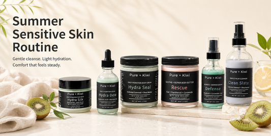 Summer Sensitive Skin Routine