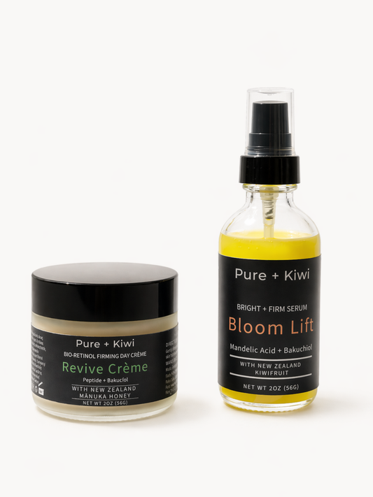 Brighten + Firm Essentials – Bakuchiol + Gentle Vitamin C
