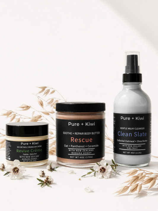 Sensitive Skin Starter Set (Cleanse + Moisturize + Soothe)