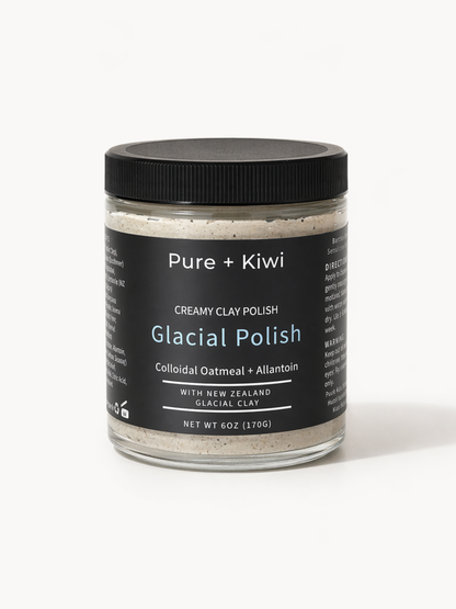 GLACIAL POLISH - Cream Clay Polish (Sensitive-Skin Safe)