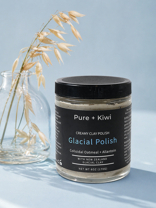GLACIAL POLISH - Cream Clay Polish (Sensitive-Skin Safe)