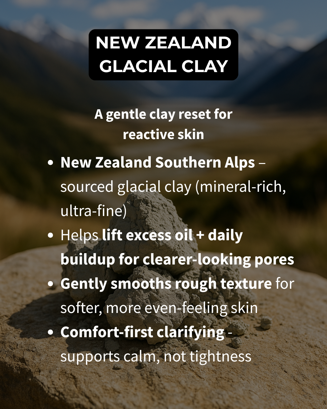 GLACIAL POLISH - Cream Clay Polish (Sensitive-Skin Safe)