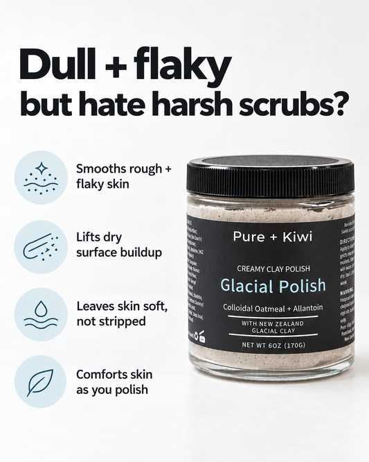 Glacial Polish - Gentle Polish for Rough + Flaky Skin