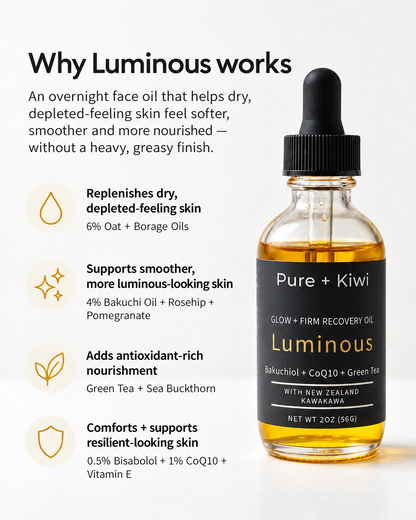 Luminous - Lightweight Face Oil for Dry + Dull Skin