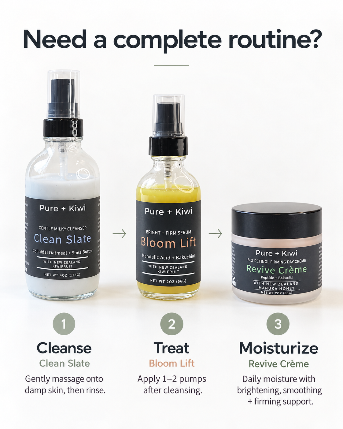 Revive Crème - Brightening Moisturizer for Dull + Less-Bouncy Skin