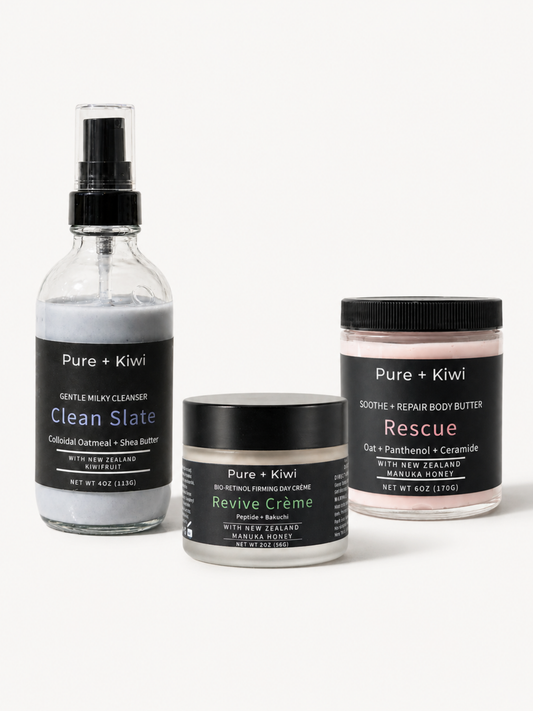 Sensitive Skin Starter Set (Cleanse + Moisturize + Soothe)