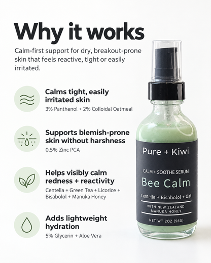Bee Calm - Calming Serum for Dry + Breakout-Prone