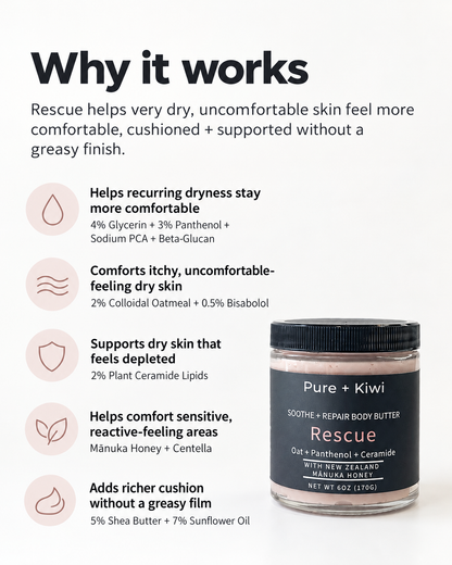 Rescue - Body Butter for Very Dry + Itchy Skin